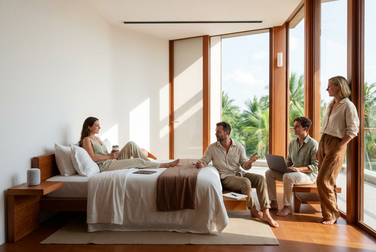 A villa worth waking up in.